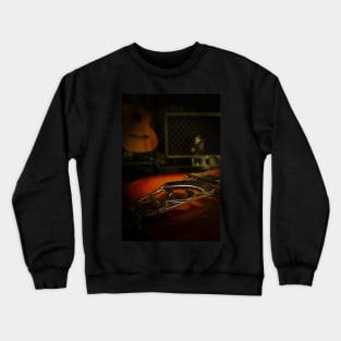 Classic guitar and amp Crewneck Sweatshirt